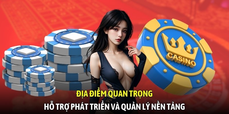 Địa điểm quan trọng hỗ trợ phát triển và quản lý nền tảng